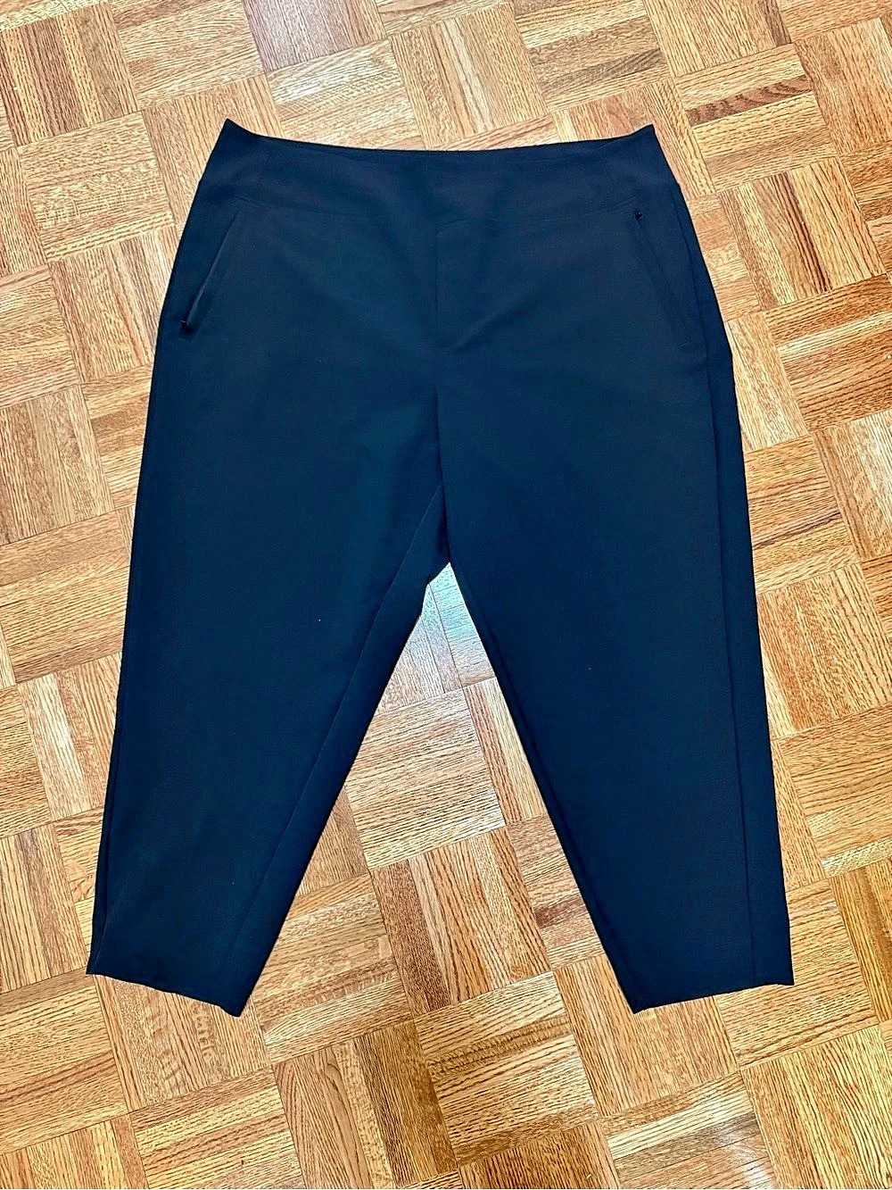 Athleta Endless High Rise Pant Black Athletic Leggings - Size 18